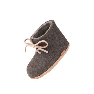 My first slipper Eco Baby - Yak brown